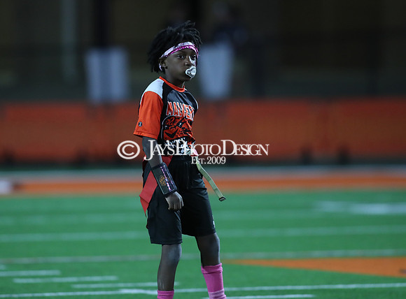 Malvern Cubs Orange vs. Malvern Cubs Black 3rd grade flag football 10-15-24_JWM_0211