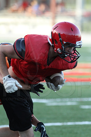 Harmony Grove Football Team Camp (Practice) 7-15-2014 (©Justin Manning) JWM_261