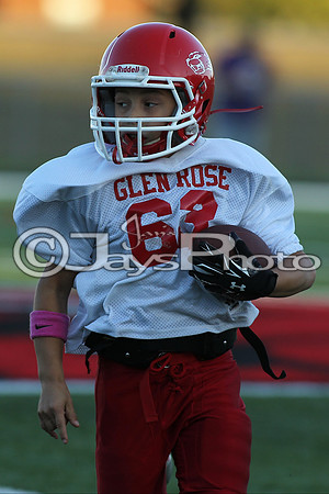 Poyen @ Glen Rose Peewee Football 10-19-2015 (©Justin Manning) JWM_0144