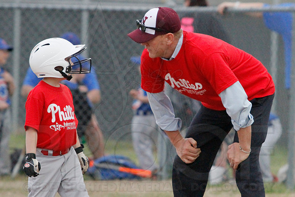 Phillies vs. Razorbacks 5-6 year old baseball 4-3-2014 (© Justin Manning) JWM_0306