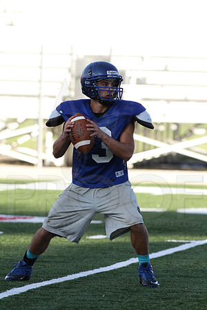 Harmony Grove Football Team Camp (Practice) 7-15-2014 (©Justin Manning) JWM_195