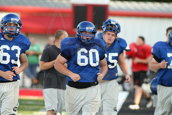 Harmony Grove Football Team Camp (Practice) 7-15-2014 (©Justin Manning) JWM_222