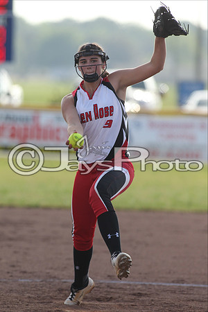 Glen Rose vs Harding Academy softball (Regionals) 5-8-2015 (©Justin Manning) JWM_0011