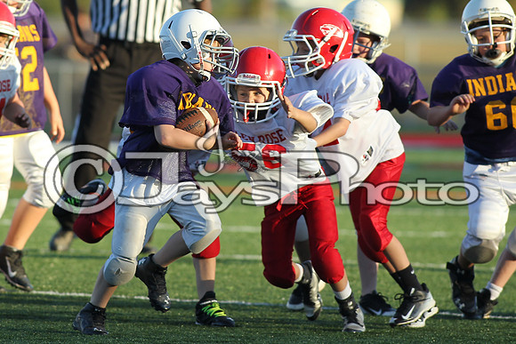 Poyen @ Glen Rose Peewee Football 10-19-2015 (©Justin Manning) JWM_0085