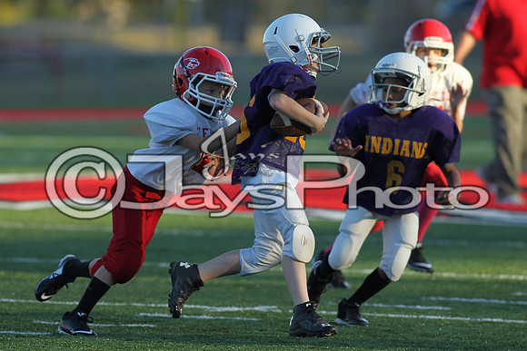 Poyen @ Glen Rose Peewee Football 10-19-2015 (©Justin Manning) JWM_0089