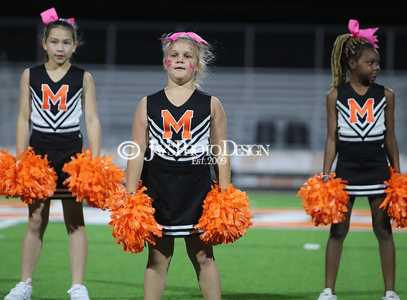 Malvern Cubs Orange vs. Malvern Cubs Black 3rd grade flag football 10-15-24_JWM_0492