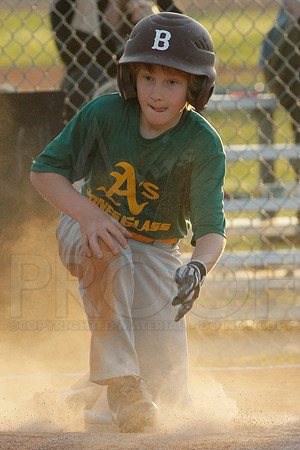 Thunder vs. A's 9-10 year old baseball 4-22-2014 (© Justin Manning) JWM_0130
