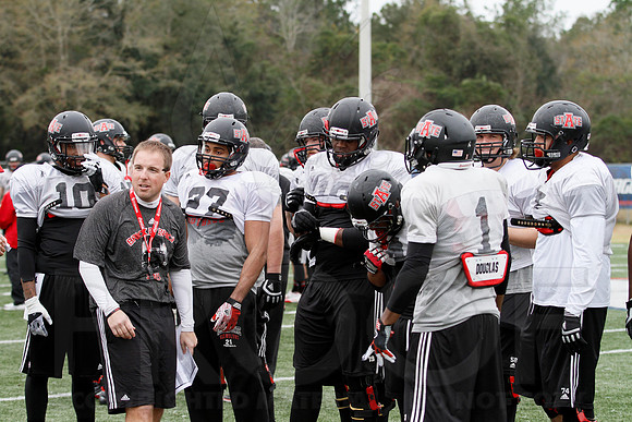 Arkansas State GoDaddy Bowl Practice 1-2-14 (©Justin Manning) JWM_0316