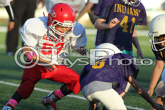 Poyen @ Glen Rose Peewee Football 10-19-2015 (©Justin Manning) JWM_0125