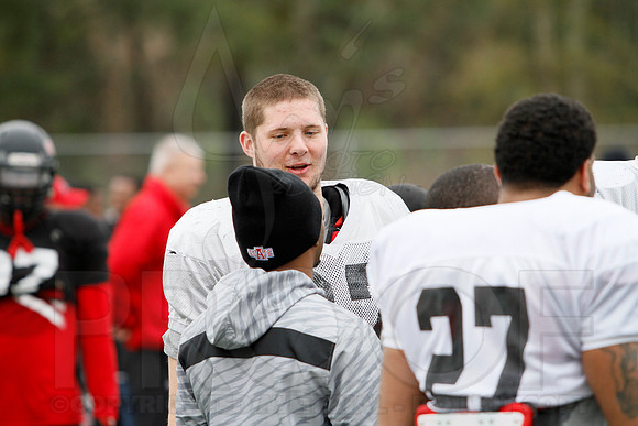Arkansas State GoDaddy Bowl Practice 1-2-14 (©Justin Manning) JWM_0282