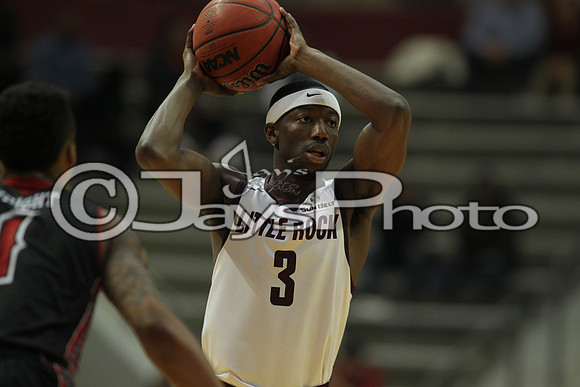 Louisiana Lafayette @ Arkansas-Little Rock Men's Basketball 1-7-2016 (©Justin Manning) JWM_0501