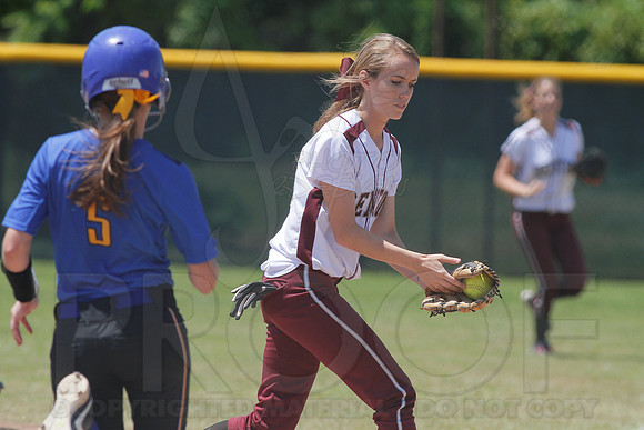 Benton vs. Mountain Home 6A State Softball Playoffs 5-11-13 (© Justin Manning) JWM0072