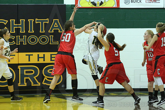 Harmony Grove @ Oauchita Sr Girls 11-13-2014 (©Justin Manning) JWM_0050