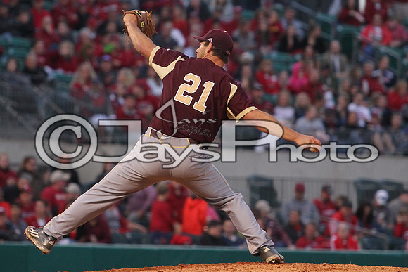 ULM @ Arkansas baseball_0626
