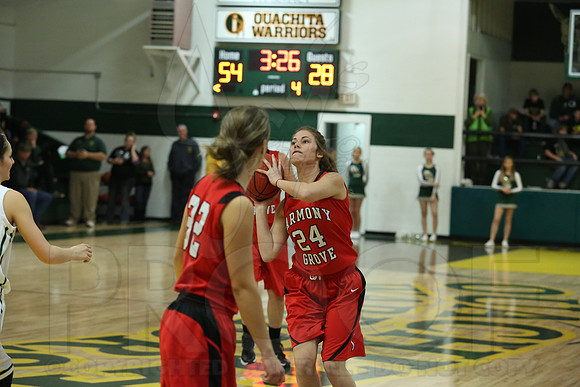 Harmony Grove @ Oauchita Sr Girls 11-13-2014 (©Justin Manning) JWM_0330