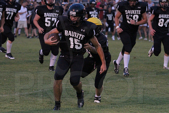 Bauxite Black-Gray games 4th, 5th, 6th, Junior high, Senior high scrimmage 8-22-13 (© Justin Manning) JWM0247