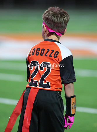 Malvern Cubs Orange vs. Malvern Cubs Black 3rd grade flag football 10-15-24_JWM_0561