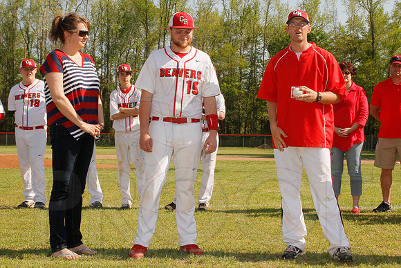 Mayflower @ Glen Rose baseball (Senior Night) 4-22-2014 (© Justin Manning) JWM_0033