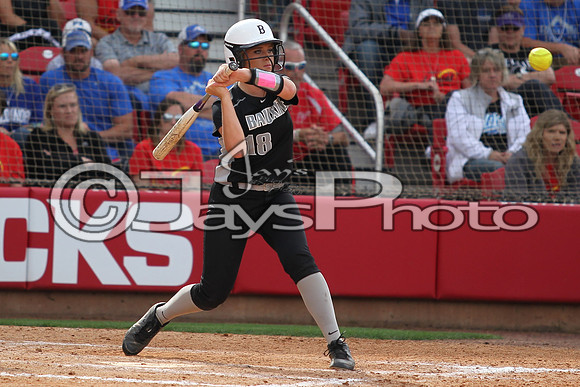 4A State Softball Finals Bauxite vs. Mena 5-22-2015 (©Justin Manning) JWM_0665