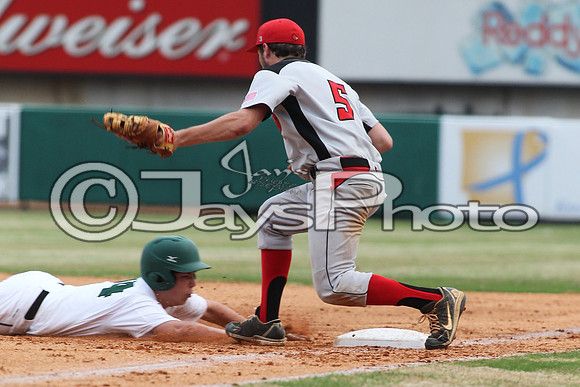 Harmony Grove vs. Episcopal Baseball (Dickey Stephens Park) 4-2-2015 (©Justin Manning) JWM_0307