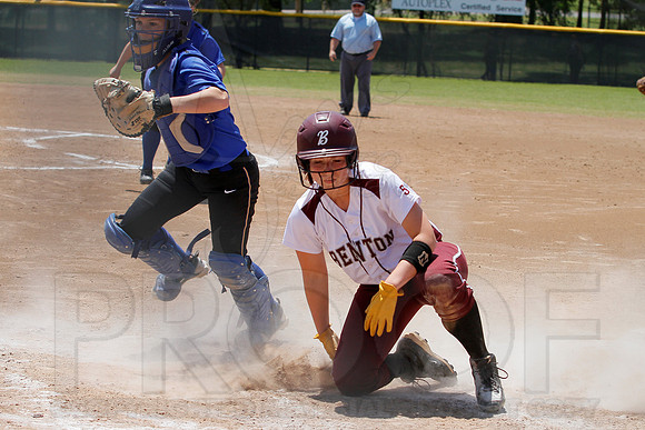 Benton vs. Mountain Home 6A State Softball Playoffs 5-11-13 (© Justin Manning) JWM0203
