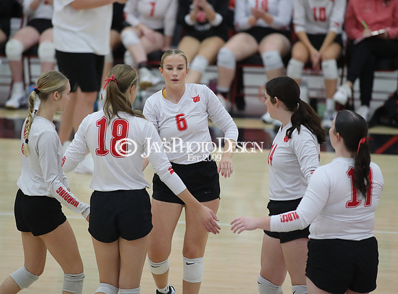 Cossatot River vs. Harding Academy (3A Volleyball South Regional Tournament) 10-22-24_JWM_0519