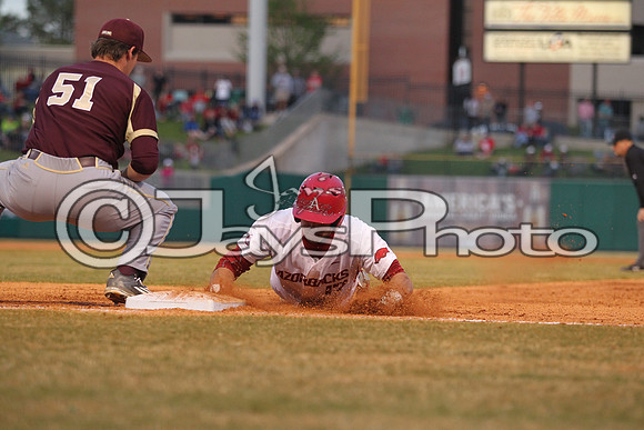 ULM @ Arkansas baseball_0634