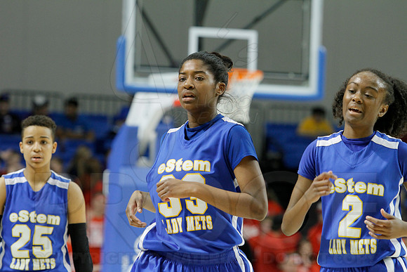 3A Girls State Finals-Harding Academy vs. eStem 3-14-2014 (© Justin Manning) JWM_0128