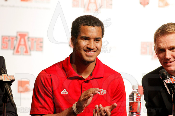ASU Coach Blake Anderson Press Conference 12-19-13 (©Justin Manning) (©Justin Manning) JWM_0268