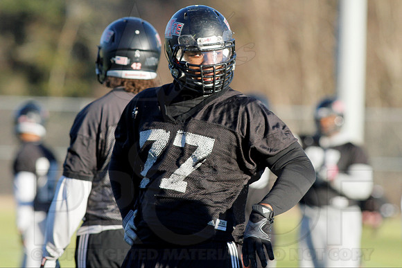 Arkansas State GoDaddy Bowl Practice (Day 2) (©Justin Manning) JWM_0308