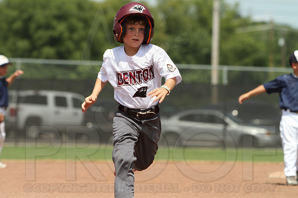 Benton vs. Mountain Home 5-6 year old All Stars 7-12-2014 (©Justin Manning) JWM_033
