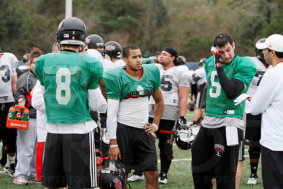 Arkansas State GoDaddy Bowl Practice 1-2-14 (©Justin Manning) JWM_0279