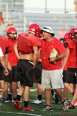Harmony Grove Football Team Camp (Practice) 7-15-2014 (©Justin Manning) JWM_322
