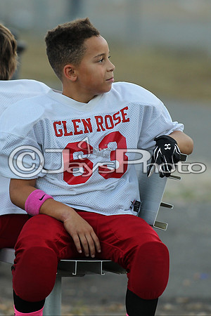 Poyen @ Glen Rose Peewee Football 10-19-2015 (©Justin Manning) JWM_0250