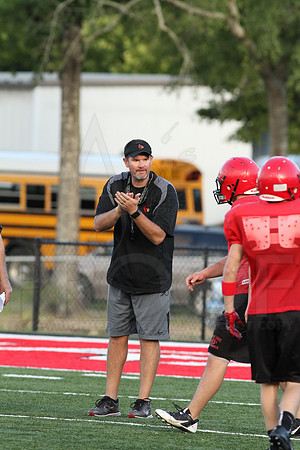 Harmony Grove Football Team Camp (Practice) 7-15-2014 (©Justin Manning) JWM_303