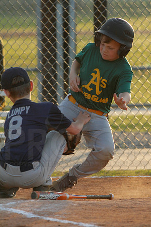 Thunder vs. A's 9-10 year old baseball 4-22-2014 (© Justin Manning) JWM_0119