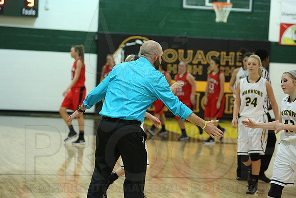 Harmony Grove @ Oauchita Sr Girls 11-13-2014 (©Justin Manning) JWM_0149