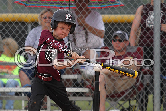 Benton (Cobb) vs. Benton 5-6 year old All-Stars 6-14-2015 (©Justin Manning) JWM_0011