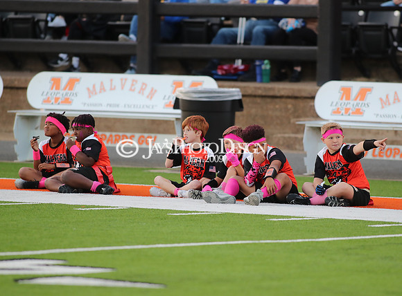 Malvern Cubs Orange vs. Malvern Cubs Black 3rd grade flag football 10-15-24_JWM_0003