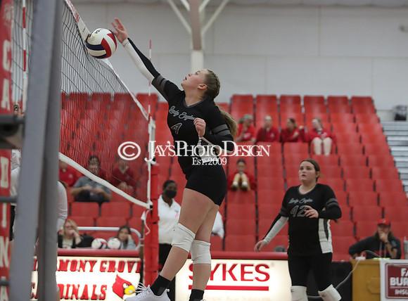 Cossatot River vs. Harding Academy (3A Volleyball South Regional Tournament) 10-22-24_JWM_0264