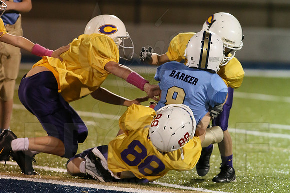 Catholic @ Pulaski Academy (Peewee) 10-14-2014 (©Justin Manning) JWM_0160