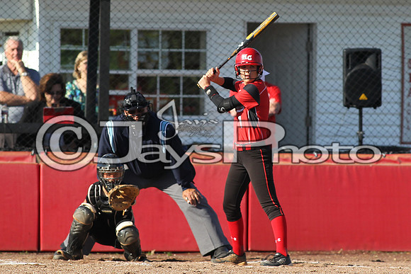 Bauxite @ Harmony Grove softball 4-21-2015 (©Justin Manning) JWM_0378