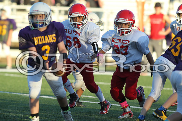 Poyen @ Glen Rose Peewee Football 10-19-2015 (©Justin Manning) JWM_0118
