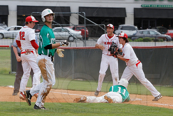 Glen Rose vs. Genoa Central 3A State 2nd Round 5-10-13 (© Justin Manning) JWM0254