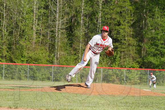Mayflower @ Glen Rose baseball (Senior Night) 4-22-2014 (© Justin Manning) JWM_0299