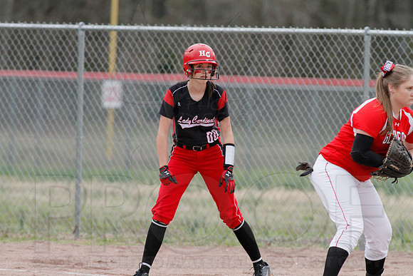 Harmony Grove @ Glen Rose softball 3-31-2014 (© Justin Manning) JWM_0046