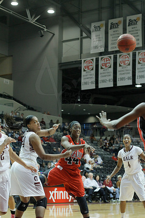 Arkansas State @ UALR Women's Basketball 3-1-2014 (© Justin Manning) JWM_0482