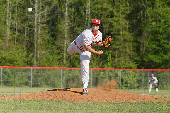 Mayflower @ Glen Rose baseball (Senior Night) 4-22-2014 (© Justin Manning) JWM_0288