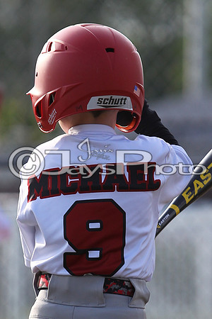 Bomb Squad vs Tigers 6-7 year old (Pitching Machine) 4-27-2015 (©Justin Manning) JWM_0145