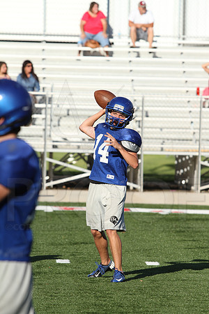 Harmony Grove Football Team Camp (Practice) 7-15-2014 (©Justin Manning) JWM_098